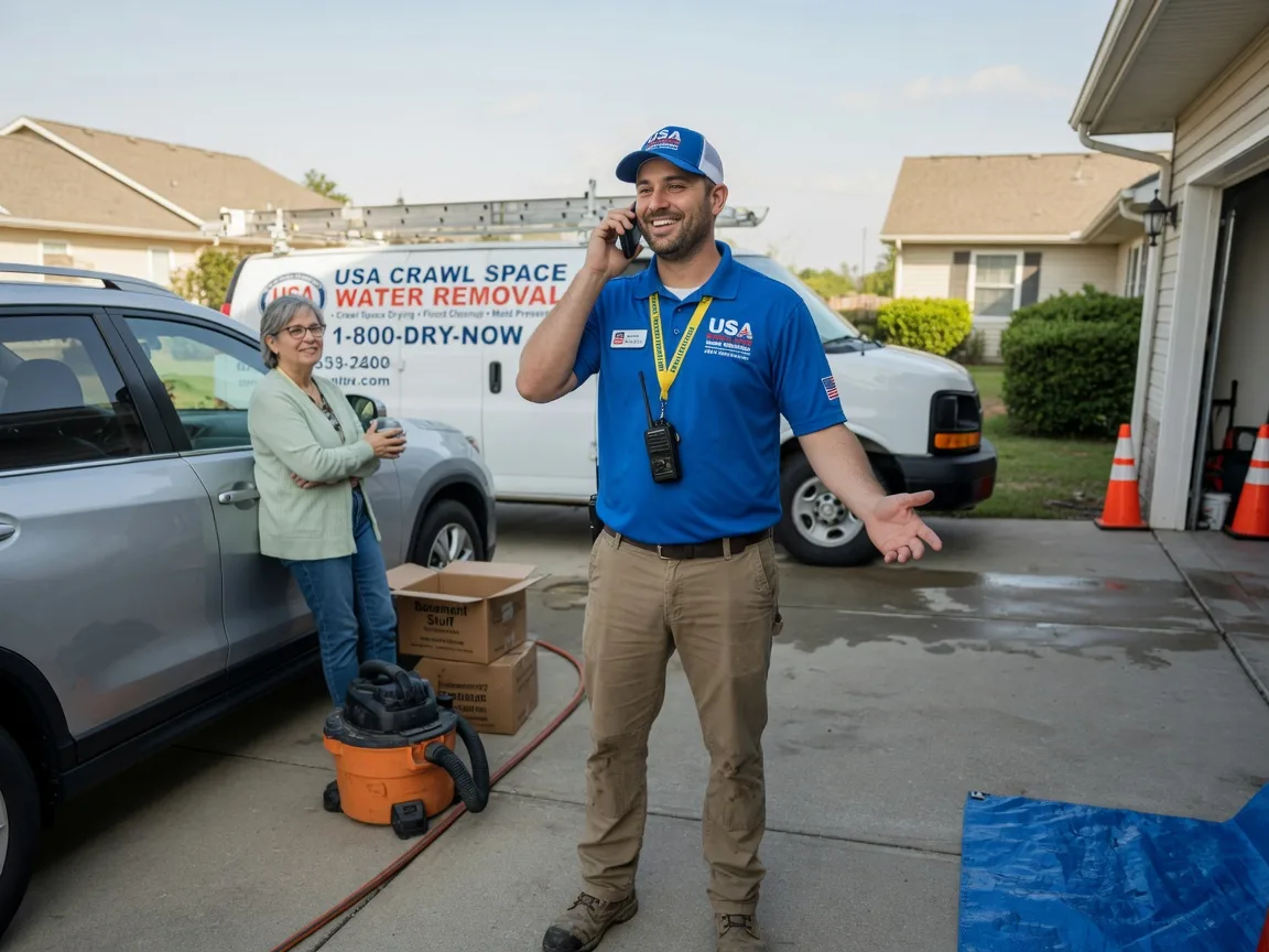 Crawl Space Water Removal Oran, IA FAQs